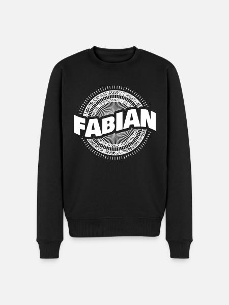 Fabian - Men's Premium Organic Jumper - black