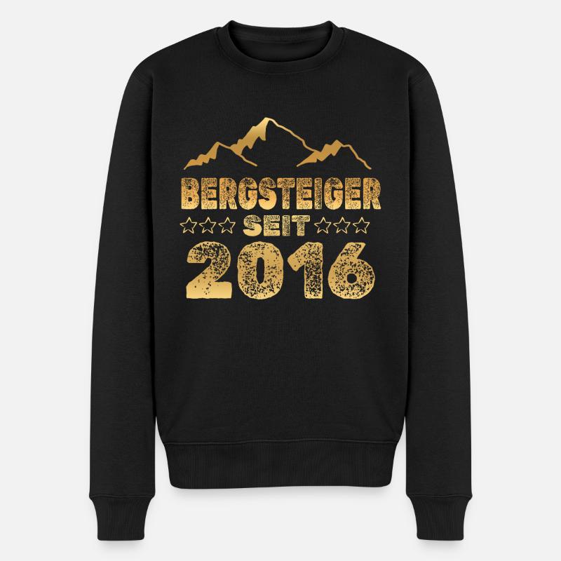 2016 - Männer Premium Bio Pullover - Schwarz