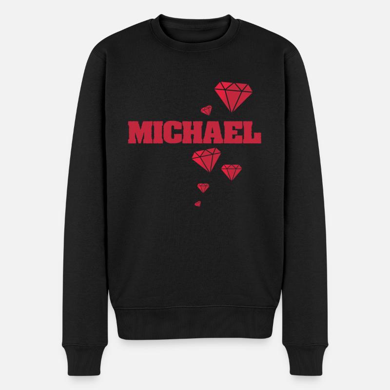 Idée cadeau Michael - Pull Premium bio Homme - noir