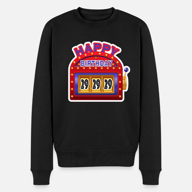 Joyeux anniversaire 29 - Pull Premium bio Homme - noir