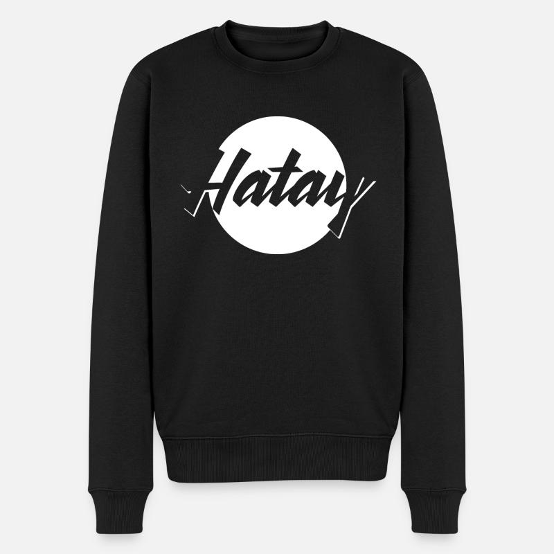 Hatay - Männer Premium Bio Pullover - Schwarz