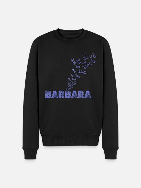 Water Sports Barbara - Men's Premium Organic Jumper - black