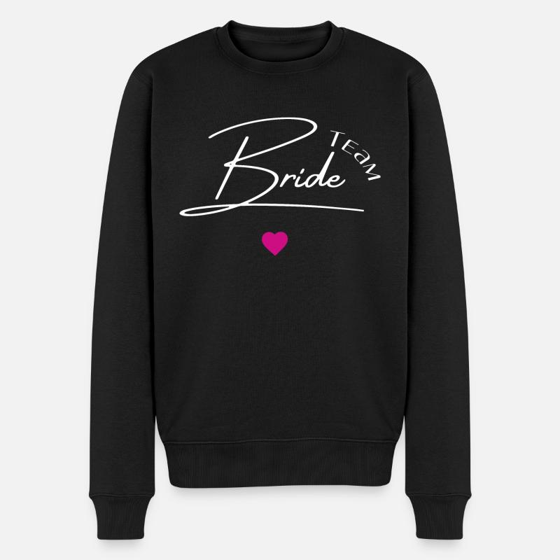 Team bride - Pull Premium bio Homme - noir