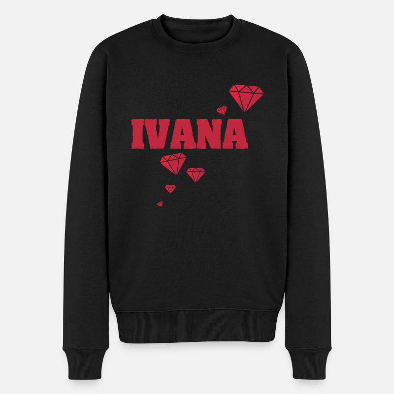 Ivana - Pull Premium bio Homme - noir
