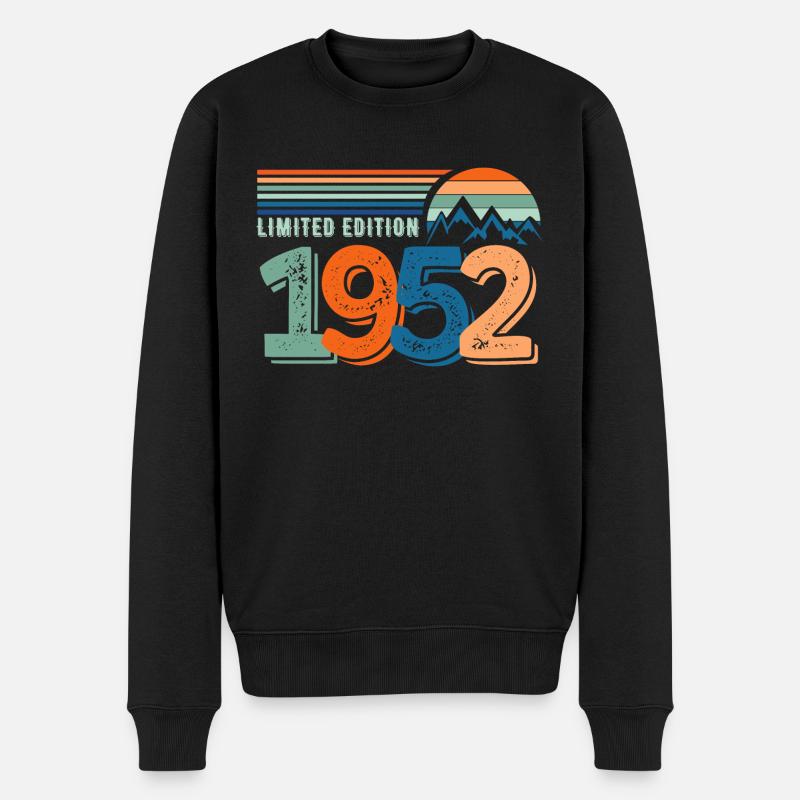 Limited edition 1952 - Pull Premium bio Homme - noir