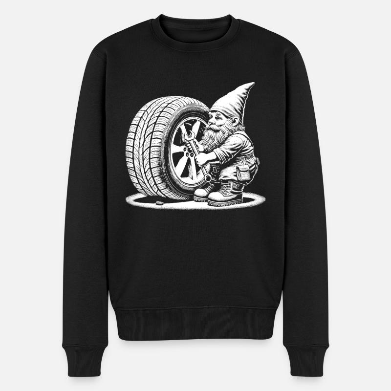 Atelier de pneus - Pull Premium bio Homme - noir