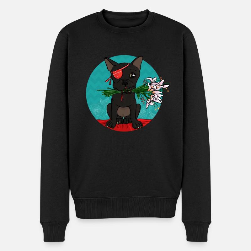 French Boule - Pull Premium bio Homme - noir