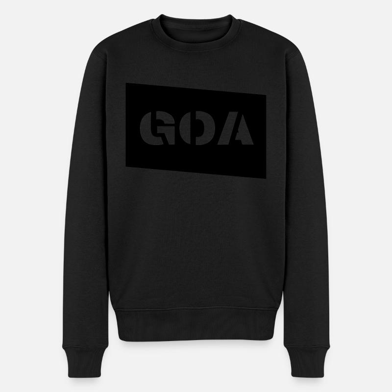 GOA - Pull Premium bio Homme - noir