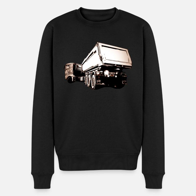 Camions - Pull Premium bio Homme - noir