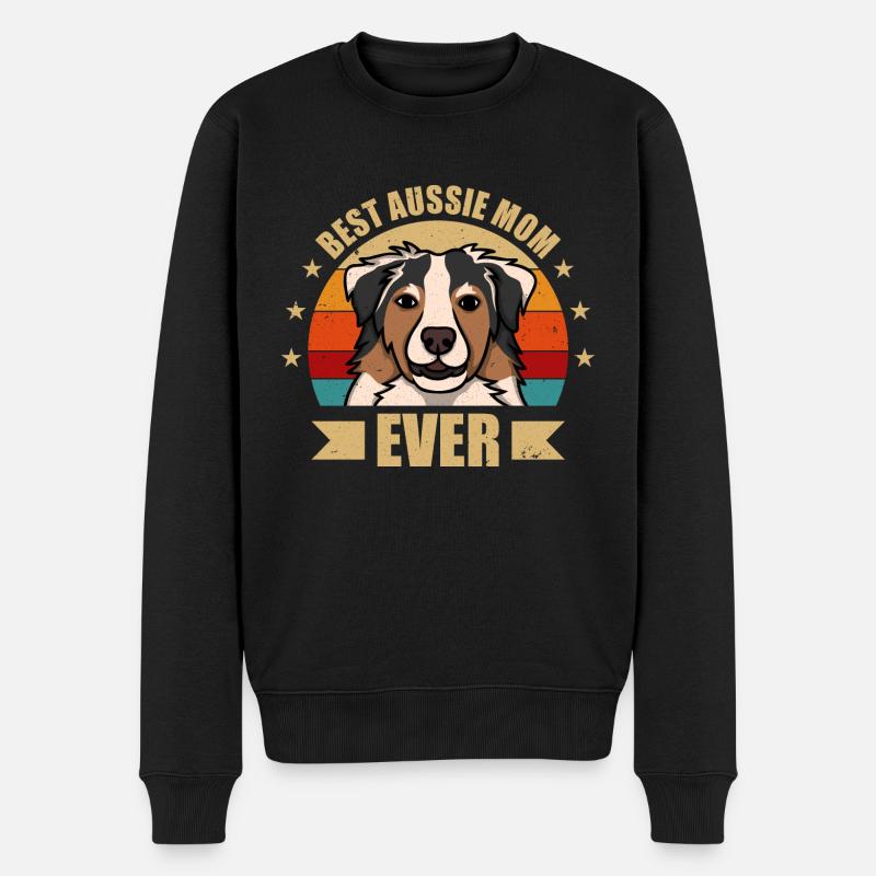 Meilleur Aussie Mama - Pull Premium bio Homme - noir