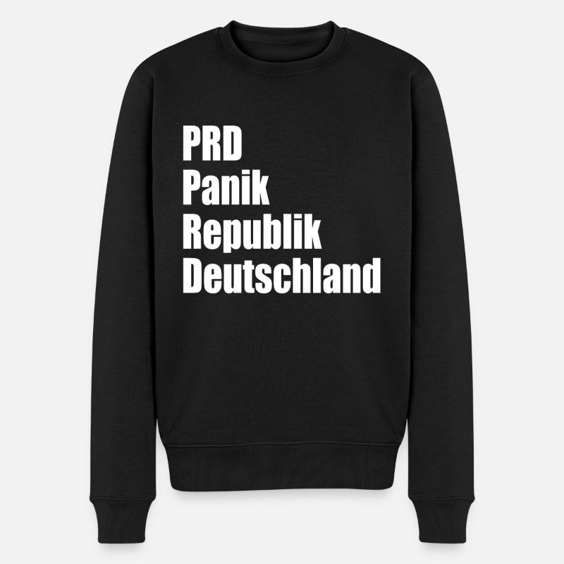 PRD Panique République d’Allemagne - Pull Premium bio Homme - noir
