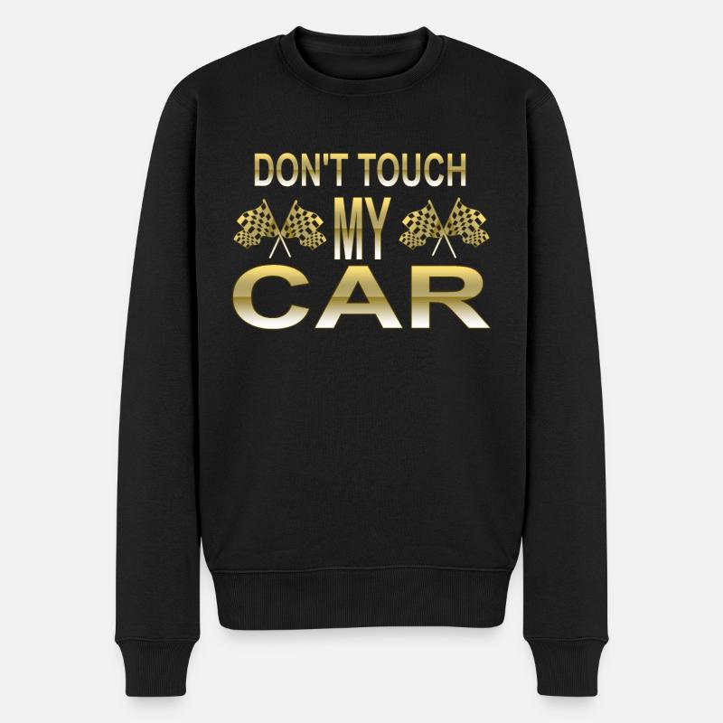 Voiture - Pull Premium bio Homme - noir