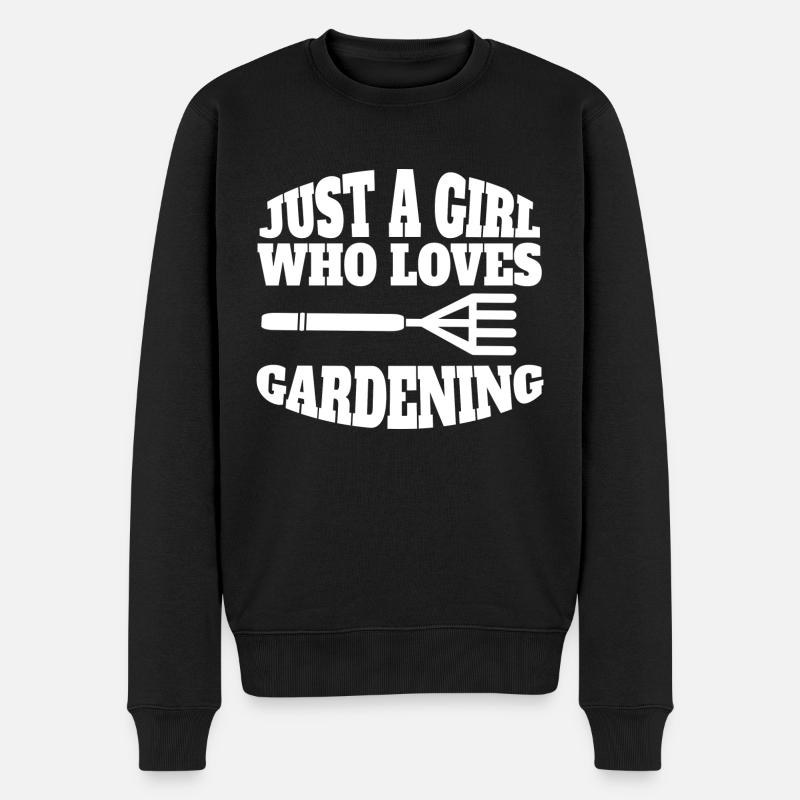 Hobbygärtner Garten Obstgarten Gärtner Geschenk - Männer Premium Bio Pullover - Schwarz