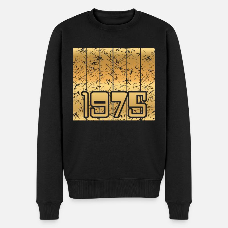 Année 1975 - Pull Premium bio Homme - noir
