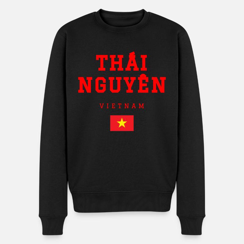 Thai Nguyen Vietnam - Pull Premium bio Homme - noir