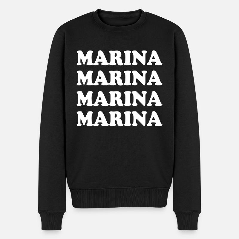 Marina - Pull Premium bio Homme - noir