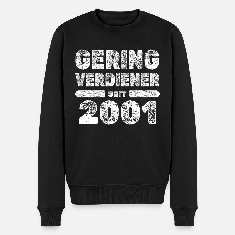 Dicton 2001 - Pull Premium bio Homme - noir