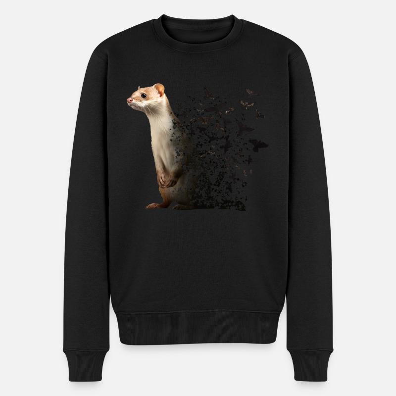 Belette - Pull Premium bio Homme - noir