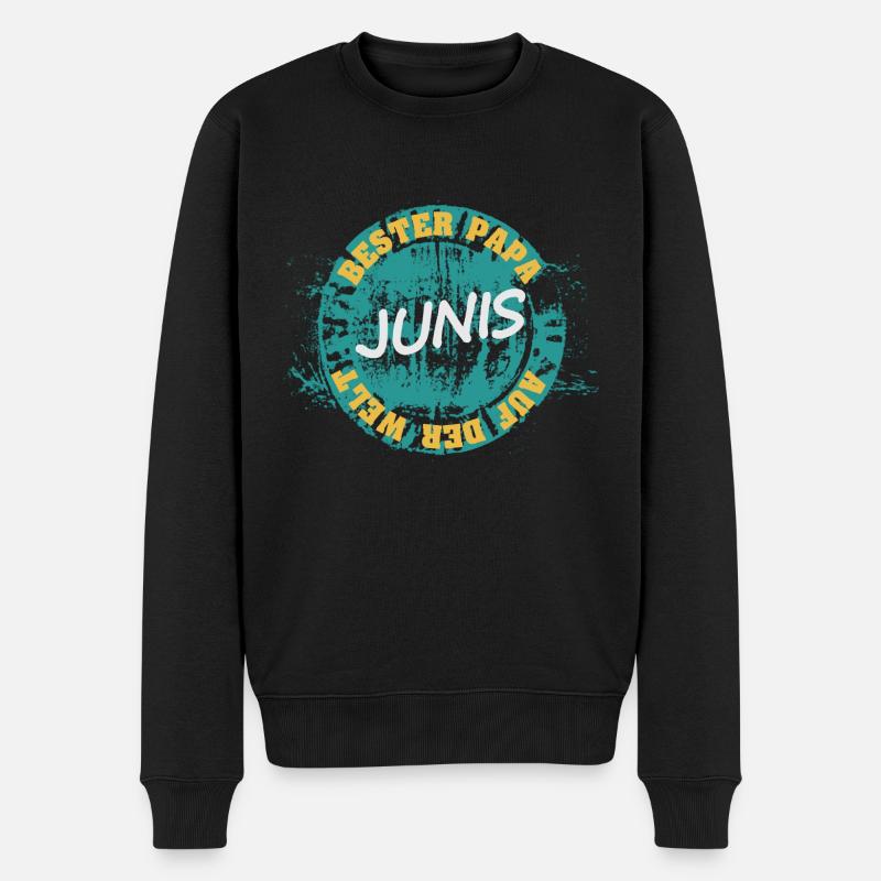 Cadeau pour juin - Pull Premium bio Homme - noir