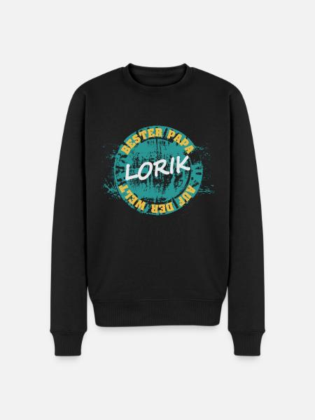 Lorik - Pull Premium bio Homme - noir