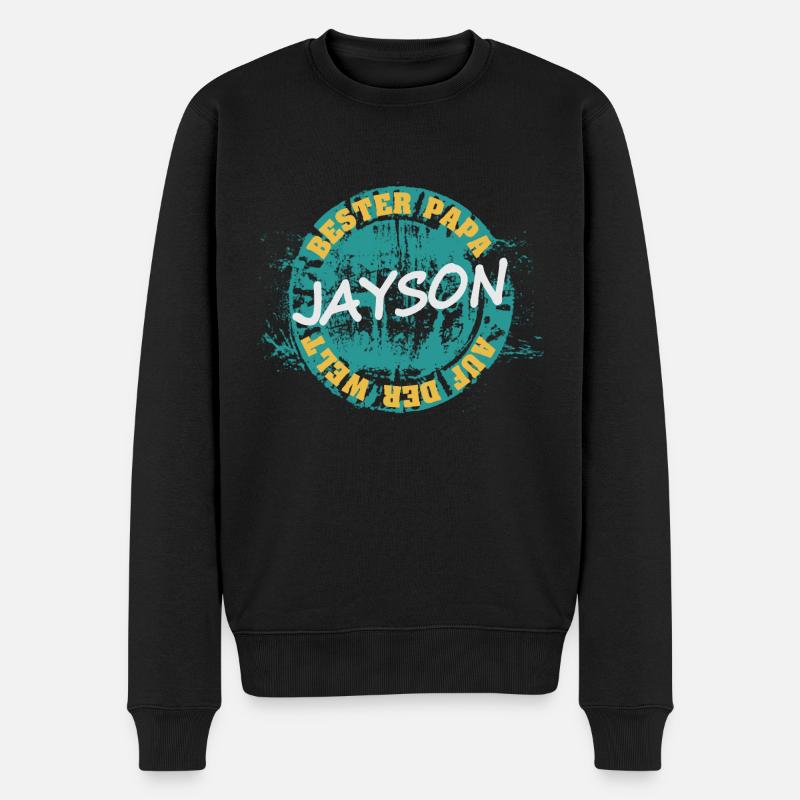 Jayson - Pull Premium bio Homme - noir