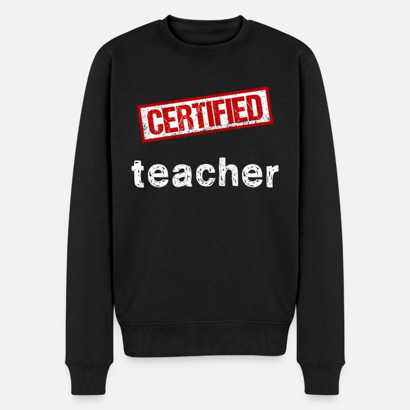Enseignant - Pull Premium bio Homme - noir