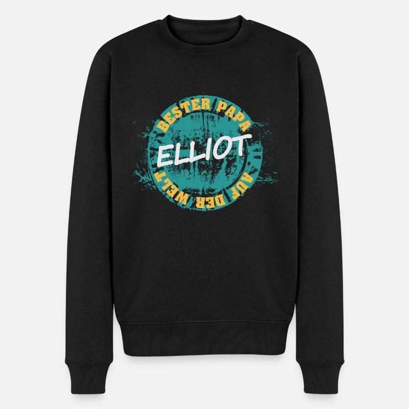 Fête des pères Elliot - Pull Premium bio Homme - noir