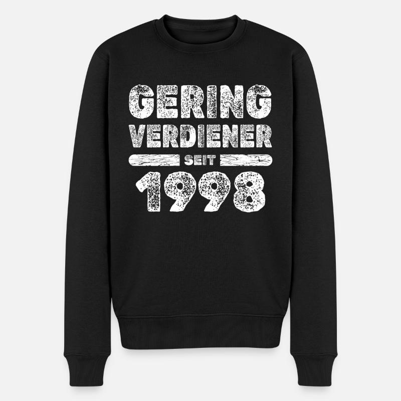 1998 - Pull Premium bio Homme - noir