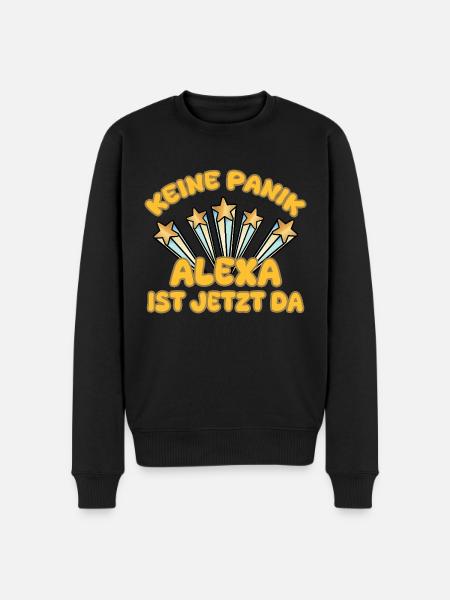 Alexa - Men's Premium Organic Jumper - black