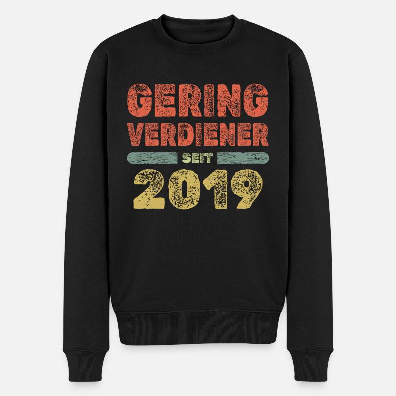 Décision 2019 - Pull Premium bio Homme - noir