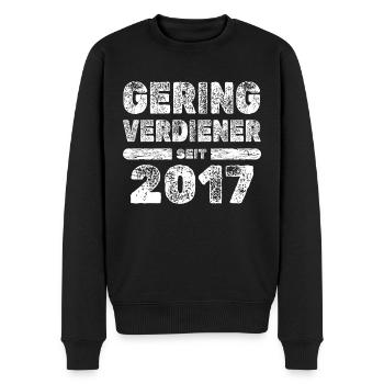 Millésime 2017 - Pull Premium bio Homme - noir - Devant - Nico (187cm)