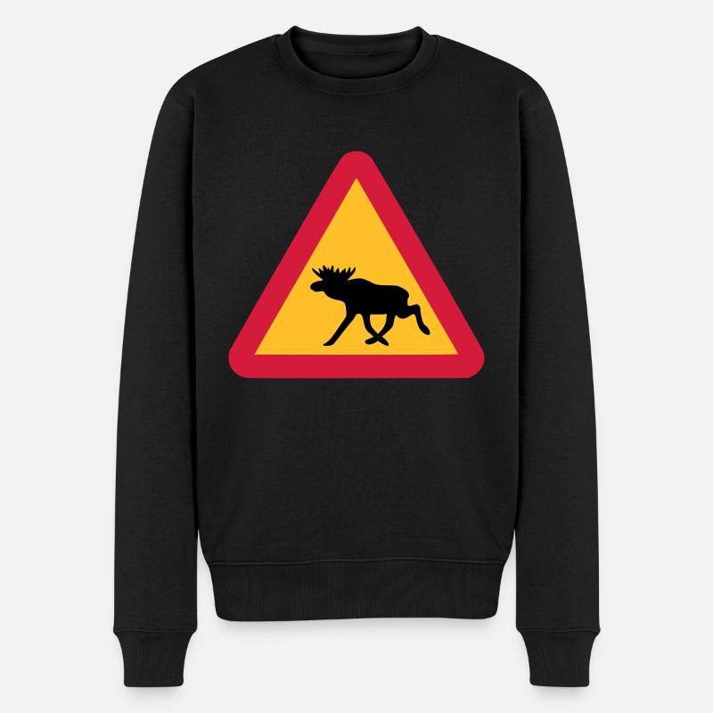 élan - Pull Premium bio Homme - noir