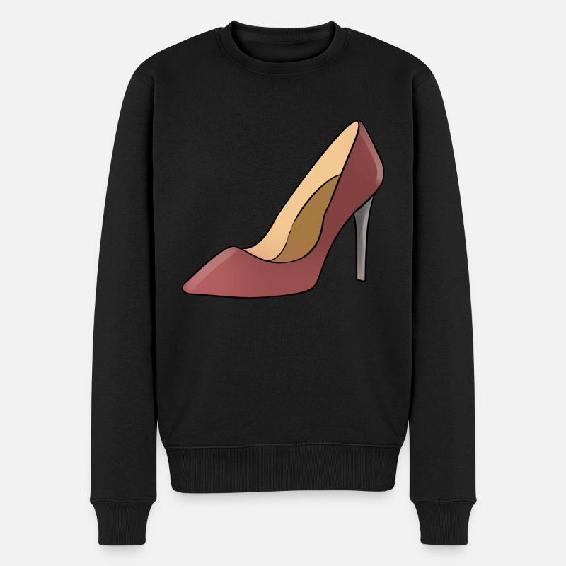 High Heel / Hautes Chaussures - Pull Premium bio Homme - noir