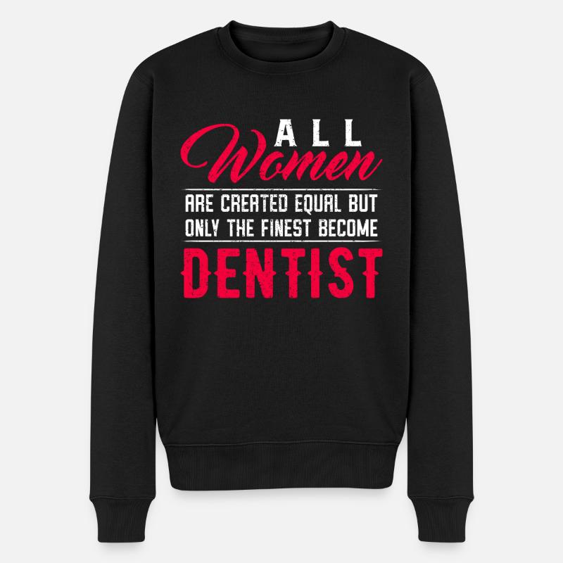 Dentiste - Pull Premium bio Homme - noir