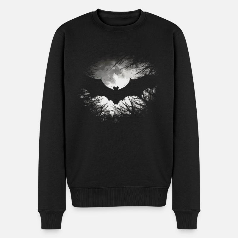 Chauve-souris - Pull Premium bio Homme - noir