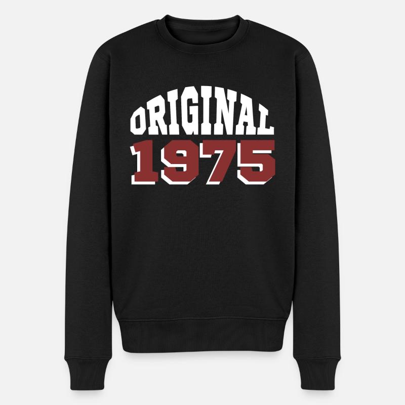 Original 1975 - Pull Premium bio Homme - noir