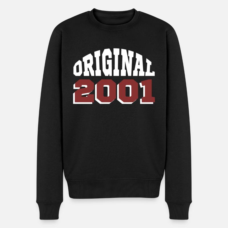 Original 2001 - Pull Premium bio Homme - noir