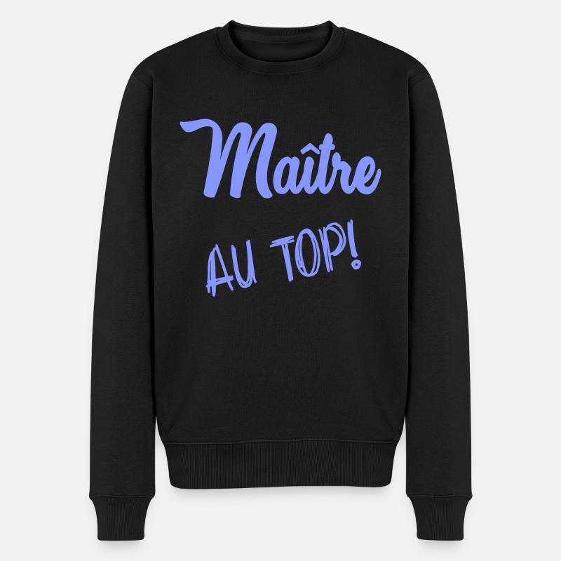 MEISTER - Männer Premium Bio Pullover - Schwarz
