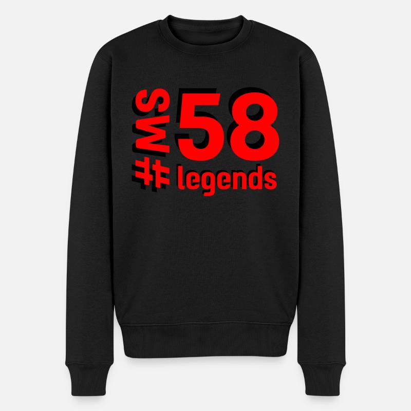 MS58 - Pull Premium bio Homme - noir