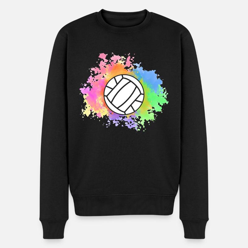 Handballer Handball - Männer Premium Bio Pullover - Schwarz