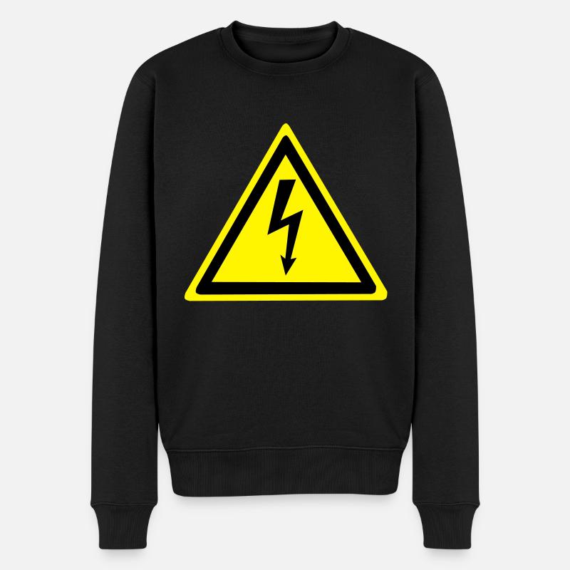 Haute tension - Pull Premium bio Homme - noir