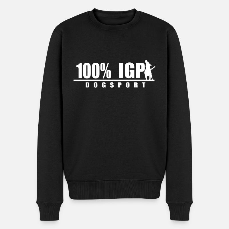 100 IGP White - Pull Premium bio Homme - noir