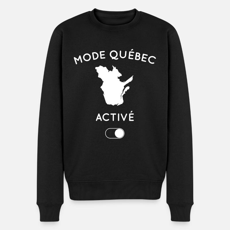 Mode Québec activé - Pull Premium bio Homme - noir