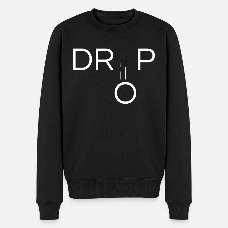 original drop gift - Men's Premium Organic Jumper - black