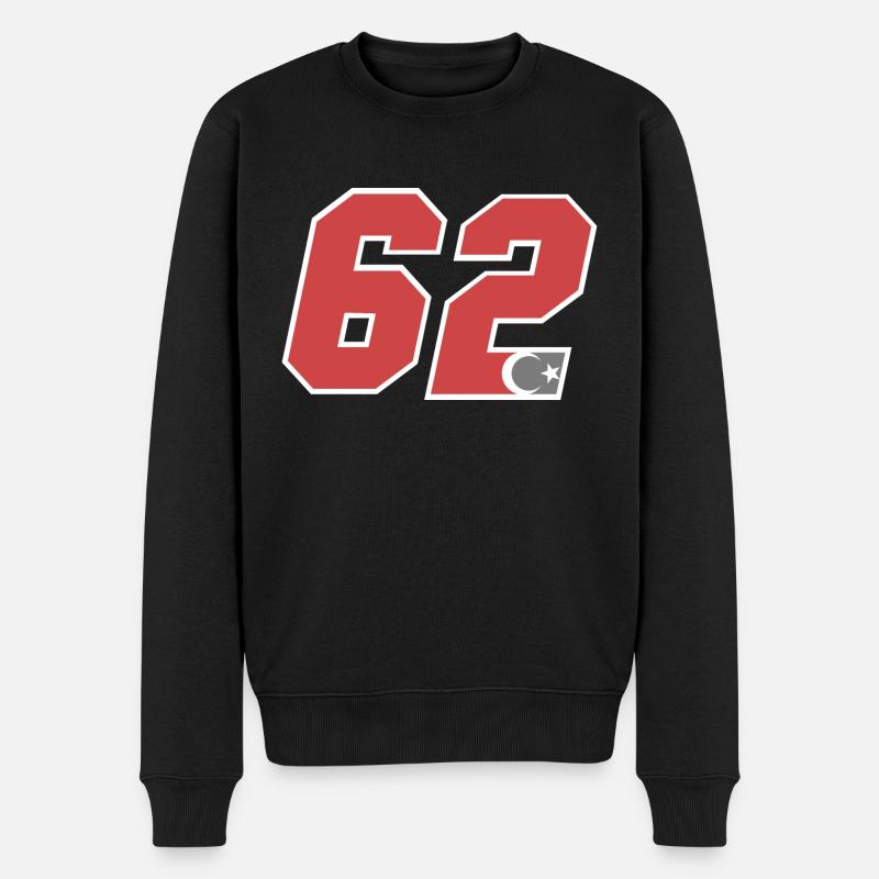 Tunceli - Männer Premium Bio Pullover - Schwarz