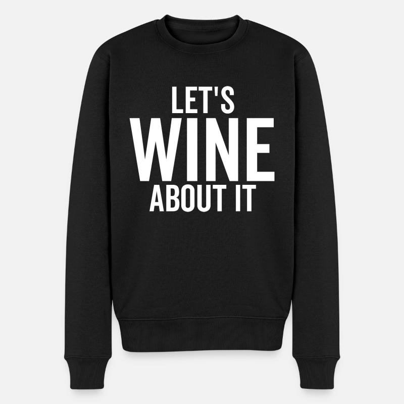 Let’s Wine à ce sujet - Pull Premium bio Homme - noir