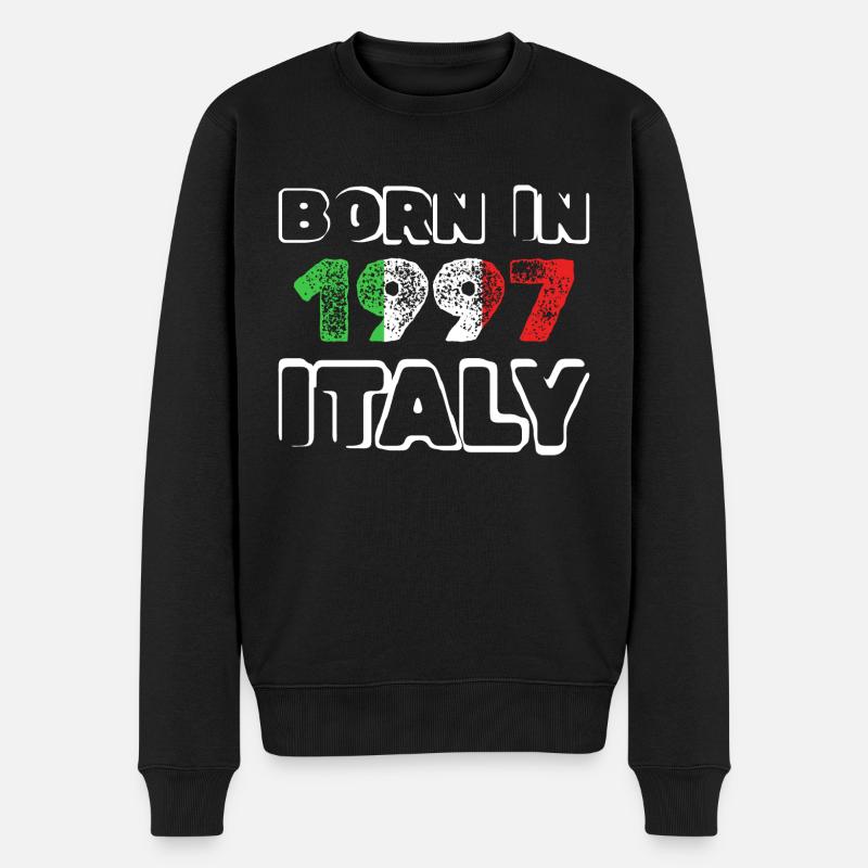 Italie 1997 - Pull Premium bio Homme - noir