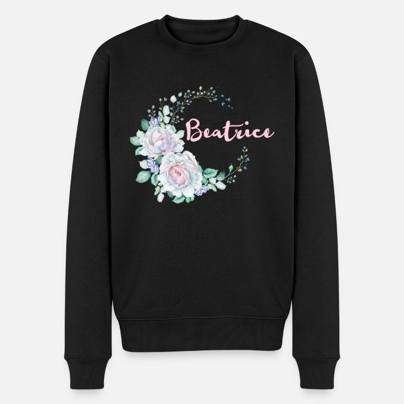Pour Béatrice - Pull Premium bio Homme - noir