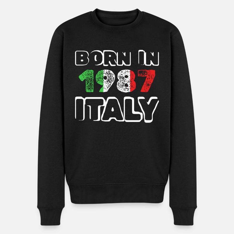 1987 - Pull Premium bio Homme - noir