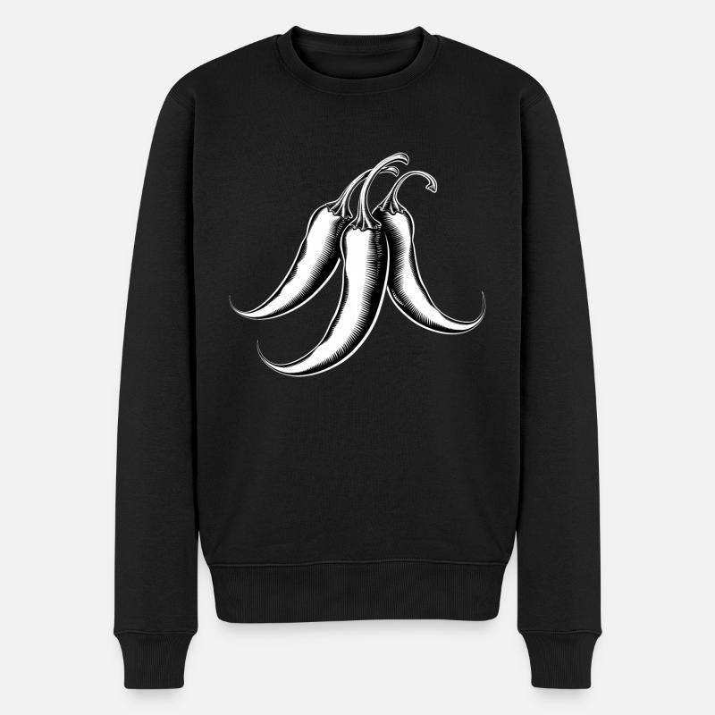 Piment - Pull Premium bio Homme - noir